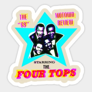 The Four Tops Sticker